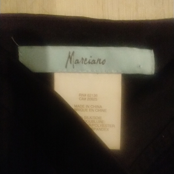 Sexy mini Black silk babydoll dress - Picture 4 of 8